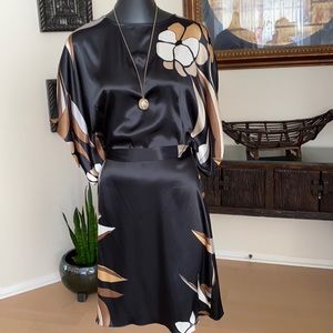 Kimono sleeves dress